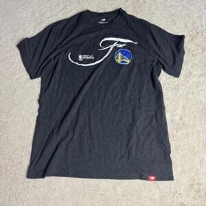 Golden State Warriors Finals T Shirt Mens Large Gray Sportique